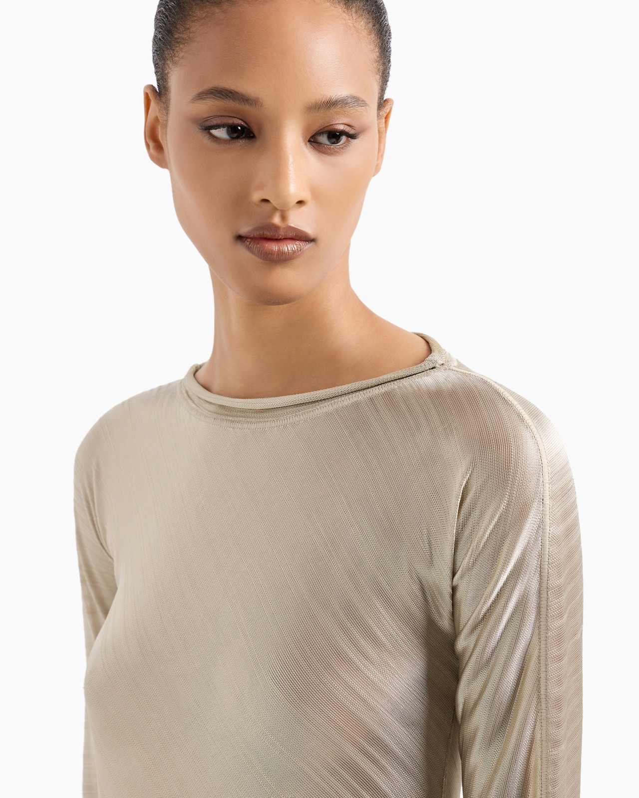 ASV jacquard viscose jersey jumper - 5