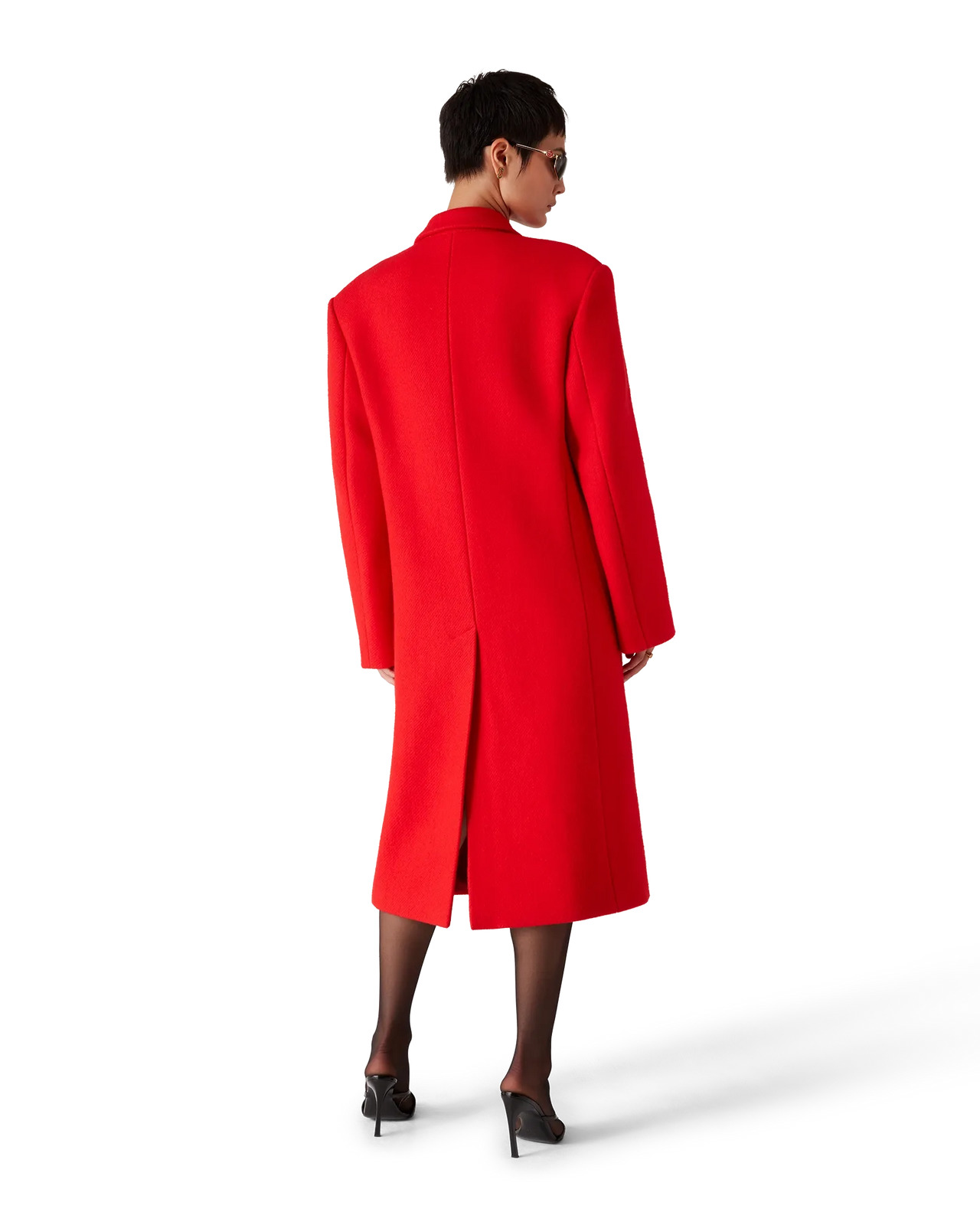 Boiled Wool Overcoat | Casablanca Paris - 3