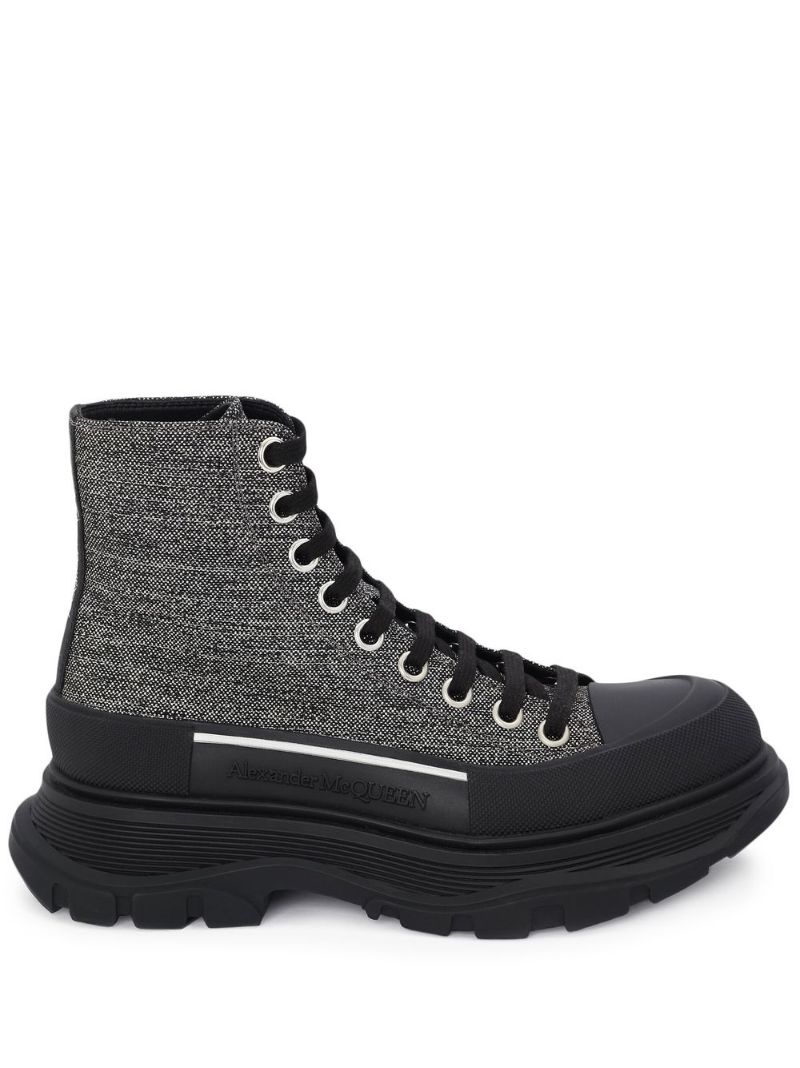 Alexander McQueen Tread Slick high-top sneakers | REVERSIBLE