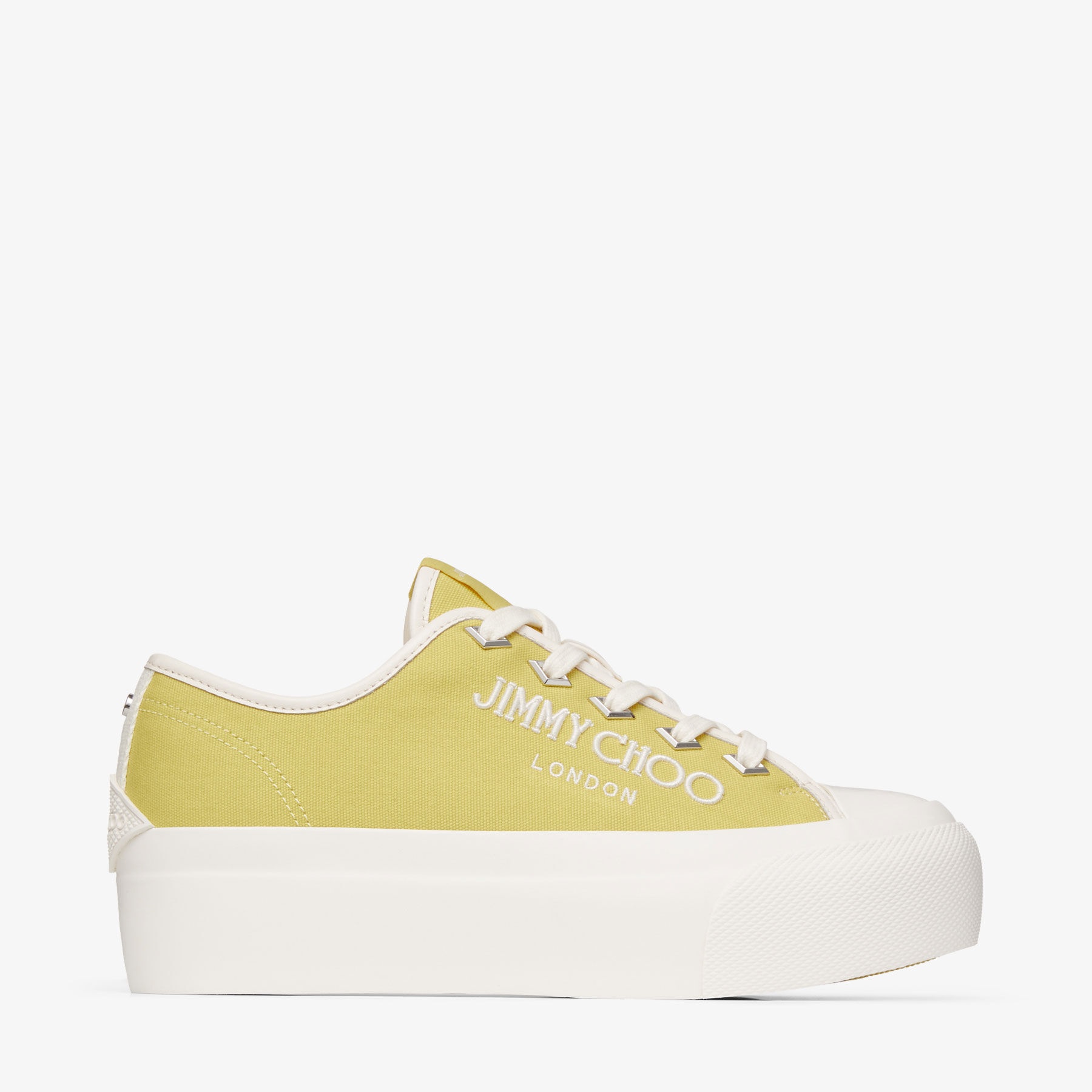 Palma Maxi/F
Yellow Canvas Platform Trainers - 1