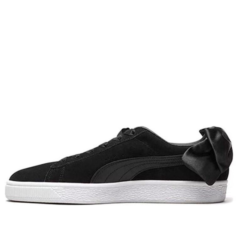 (WMNS) PUMA Suede Bow Wn'S Black 367317-04 - 1