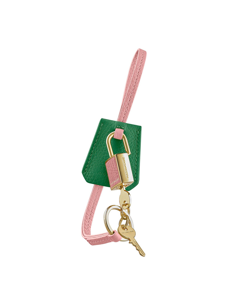 Women's The SABRéMOJI Padlock Charm - Emerald Lily 3