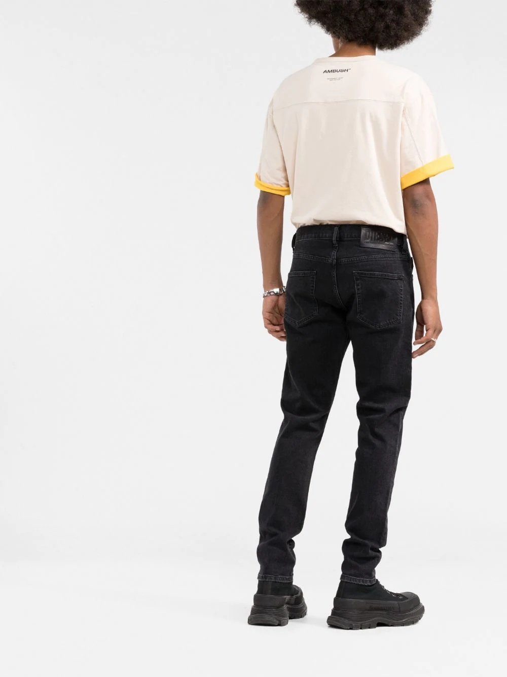 D-Strukt slim-fit jeans - 4