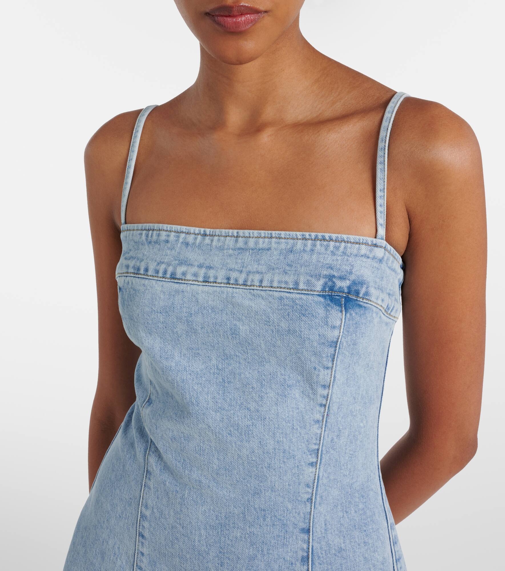 Clarissa denim midi dress - 4