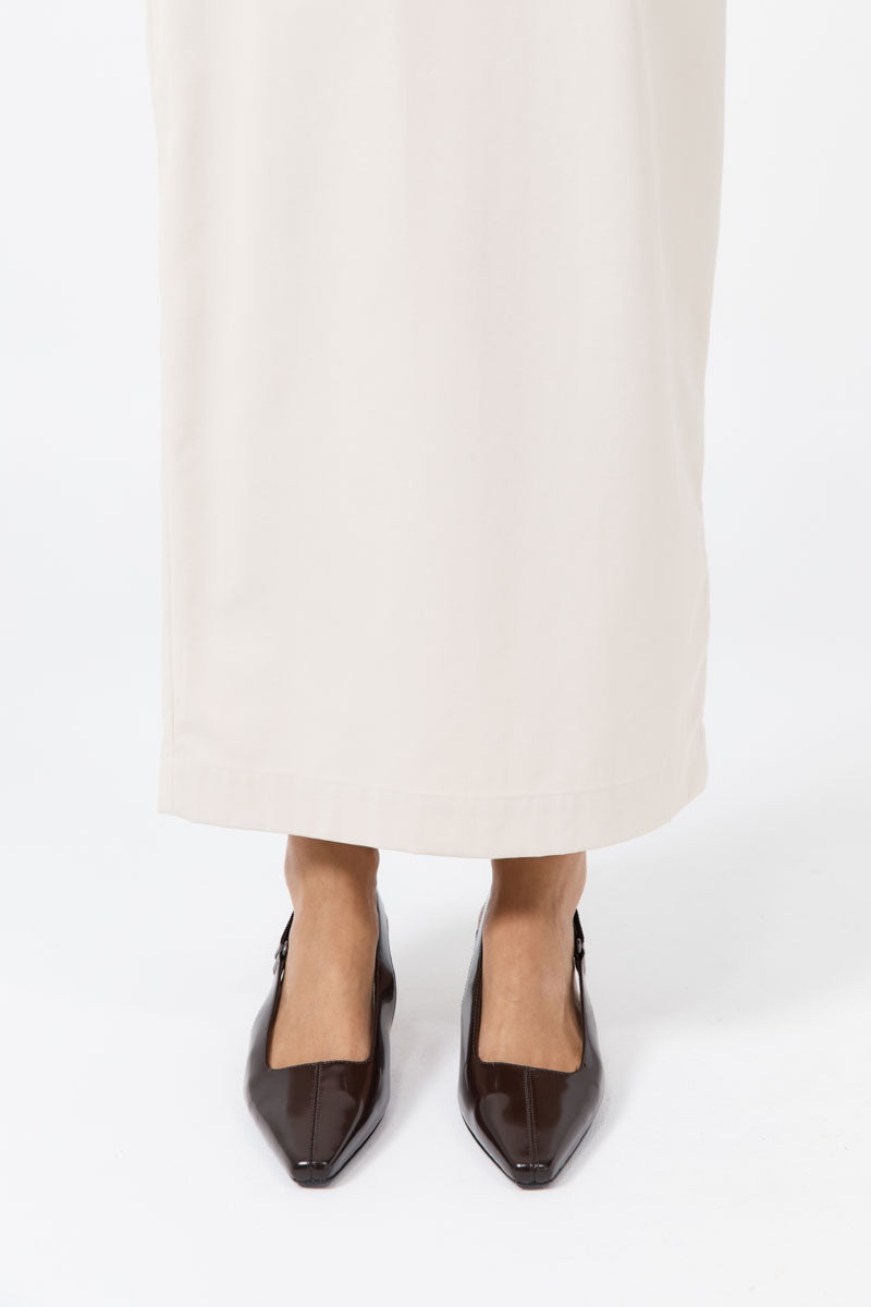 Utility Sling Back Heel - Coffee - 4
