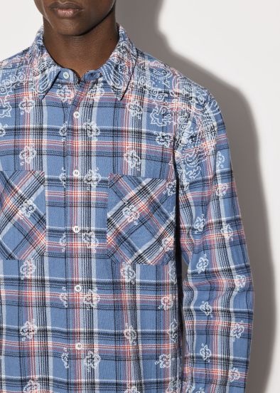 BLEACH BANDANA PLAID - 5