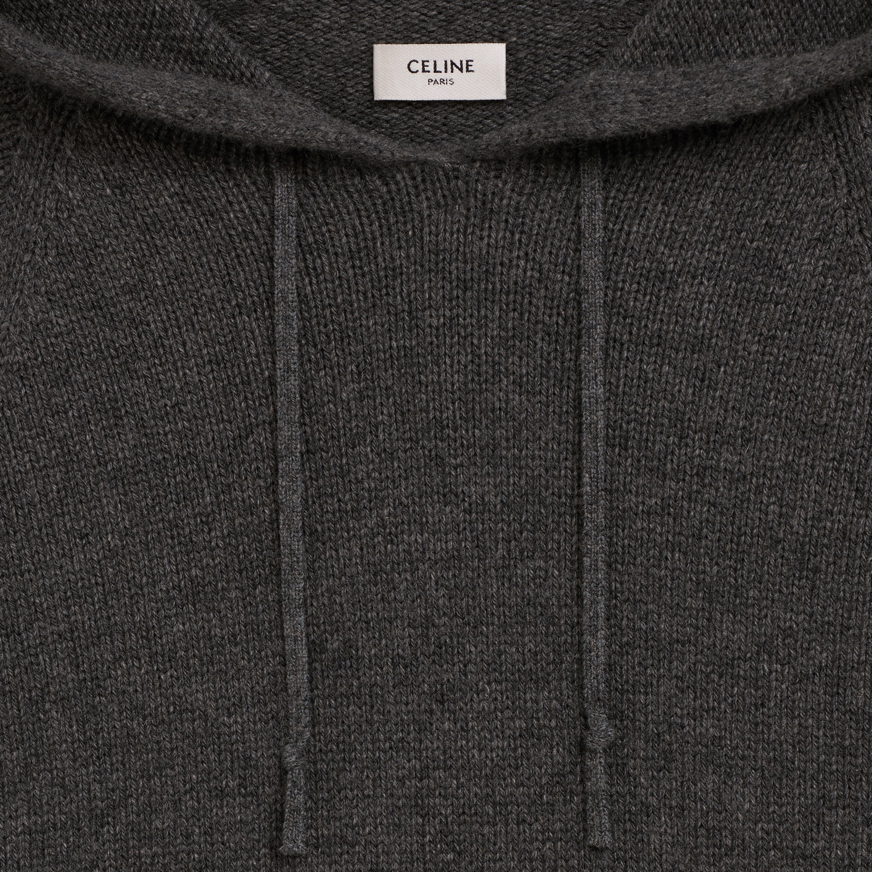 SWEATER WITH HOOD IN SEAMLESS CASHMERE - 3