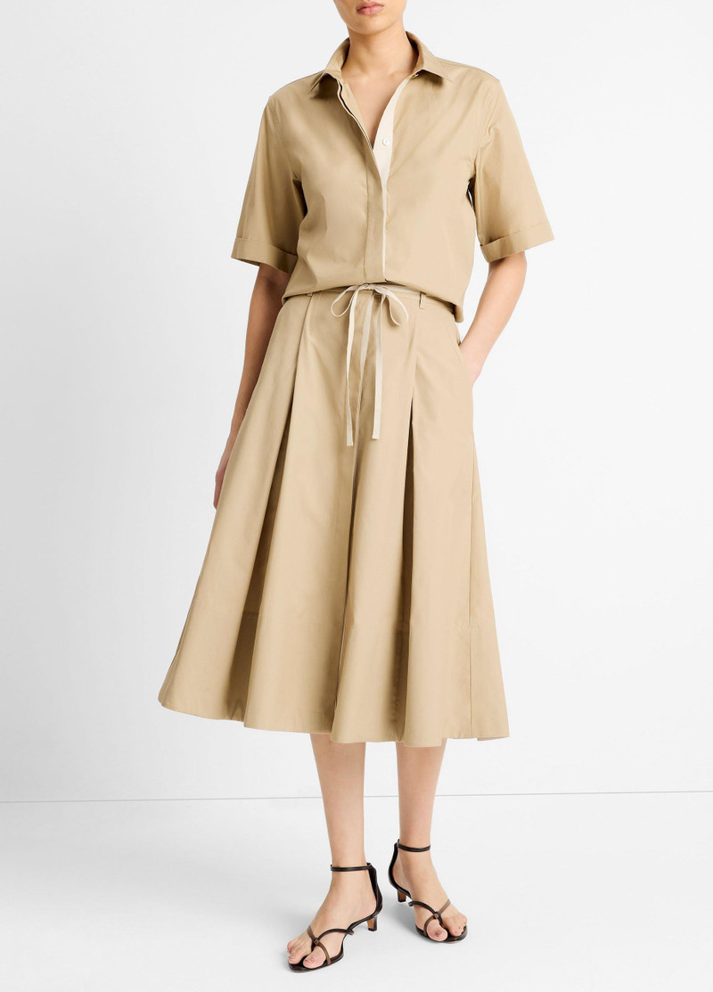Canvas Tape Cotton Skirt 1