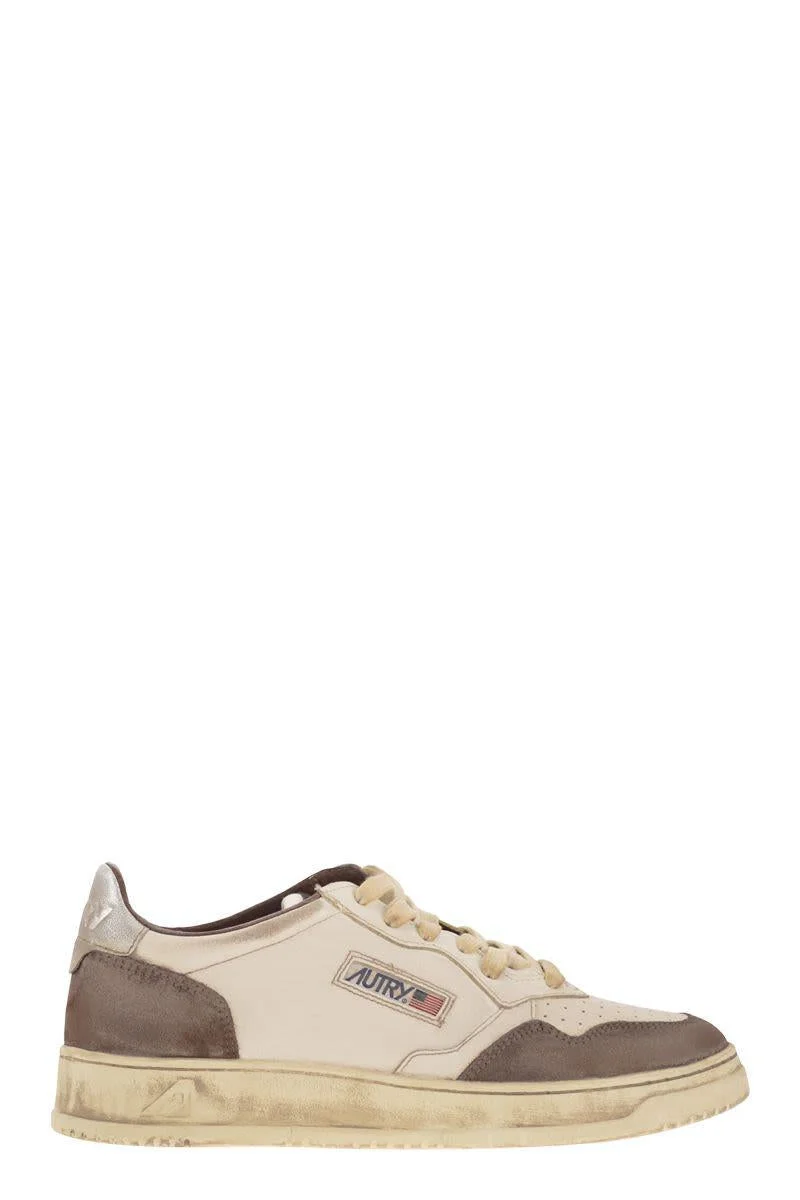 Autry Super Vintage - Leather Sneakers - 1