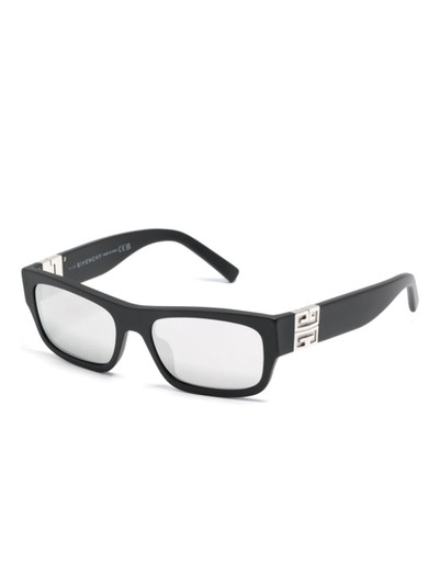 Givenchy 4G-motif rectangle-frame sunglasses outlook