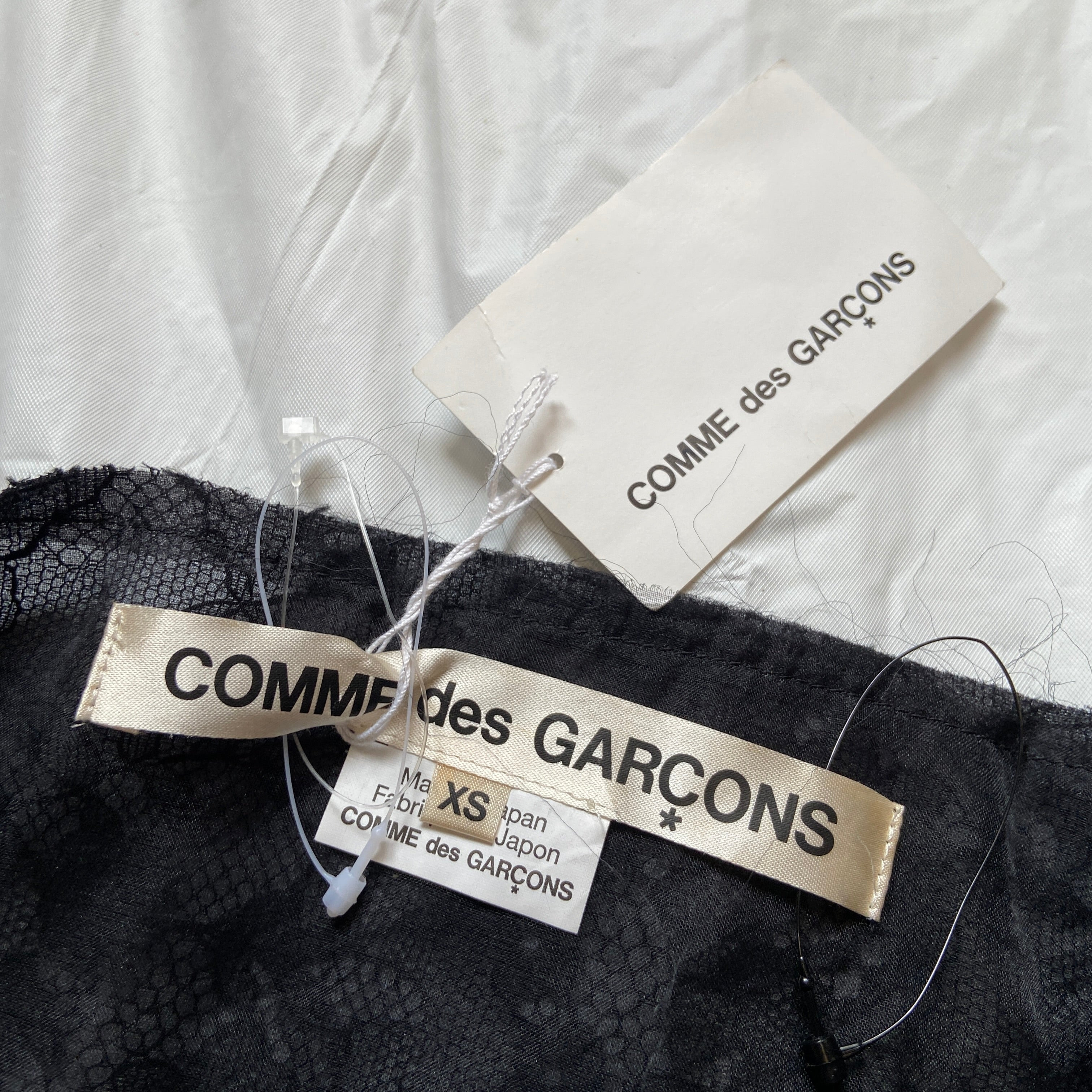 Comme des Garçons fw15 ribbons lace top Xs - 11