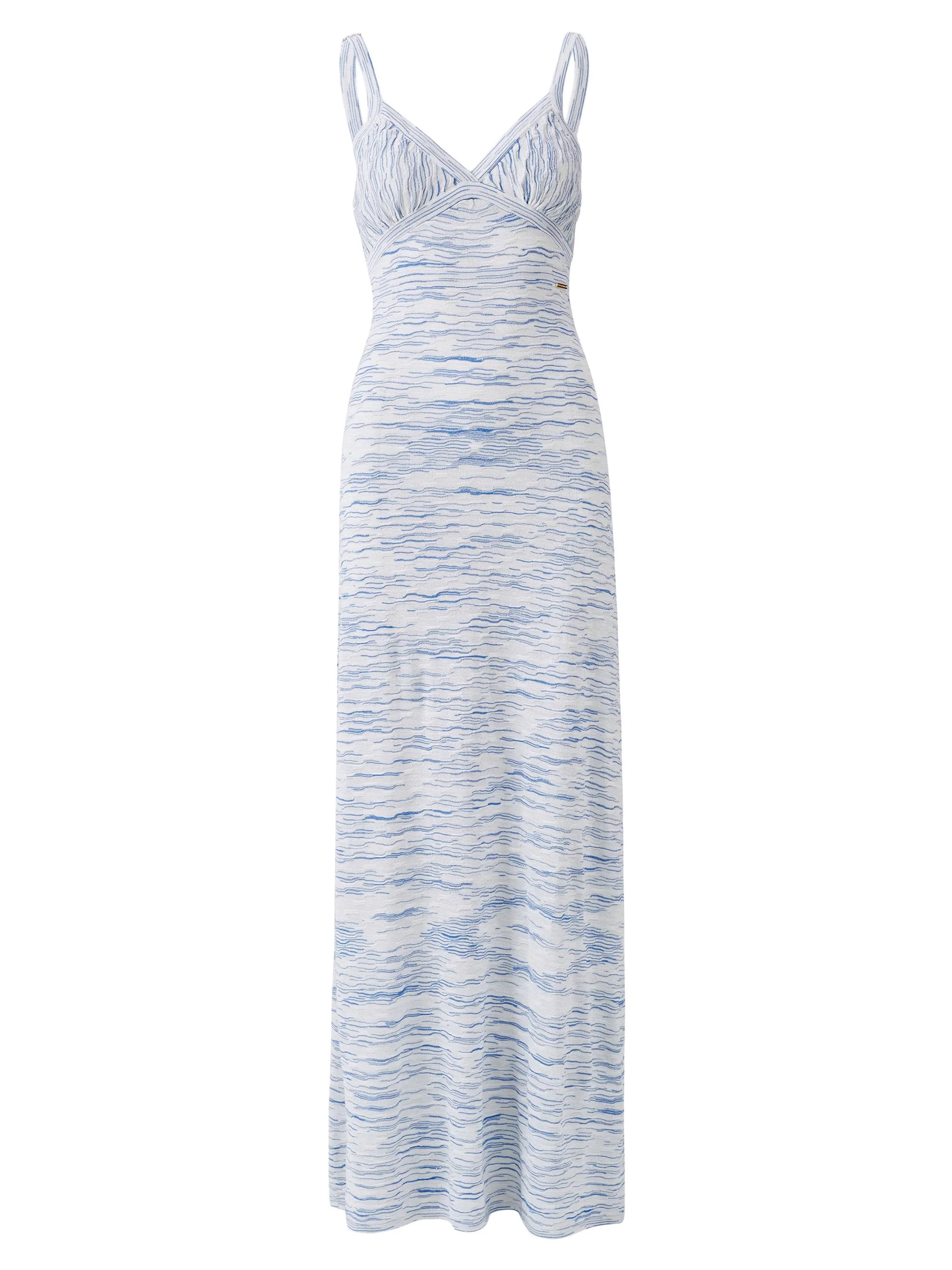 Women's Colada Space-Dyed Maxi Dress - Blue - 1
