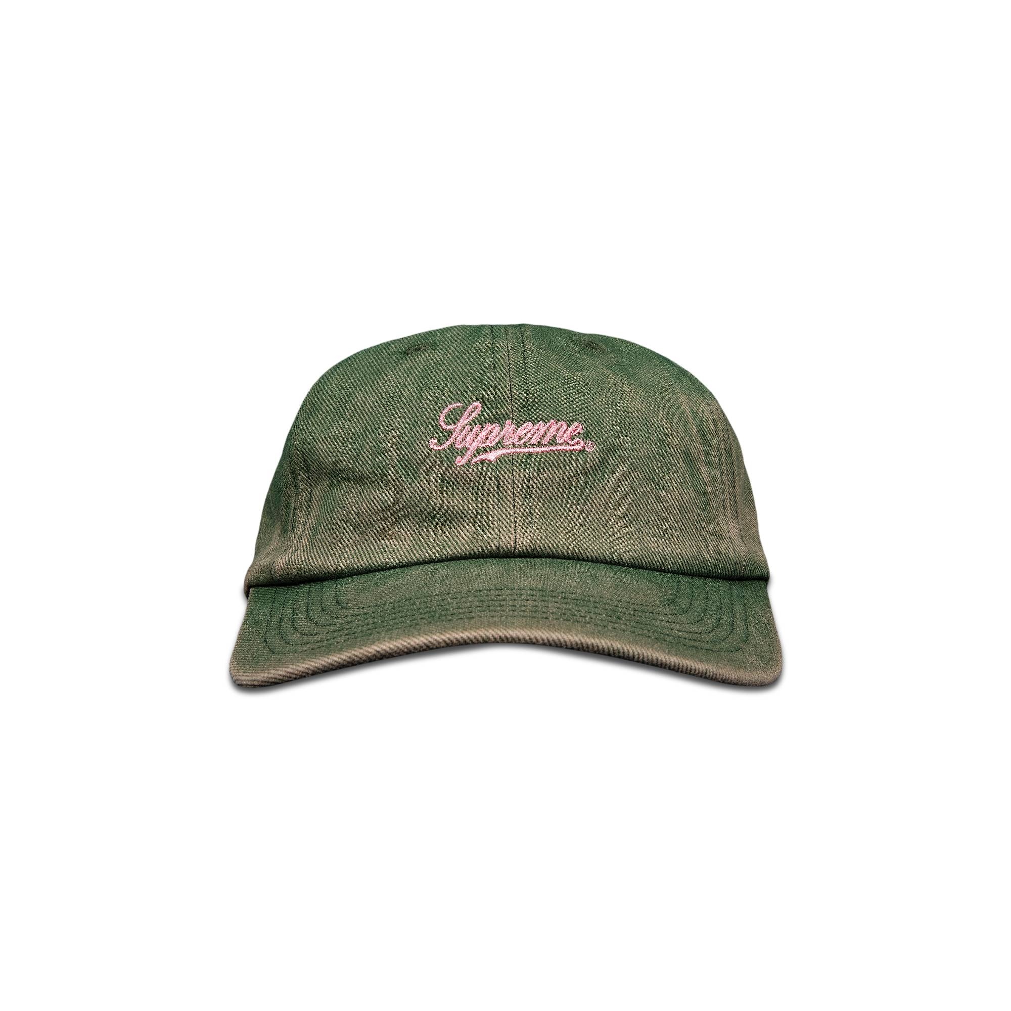 Supreme Washed Twill 6-Panel 'Green' - 1