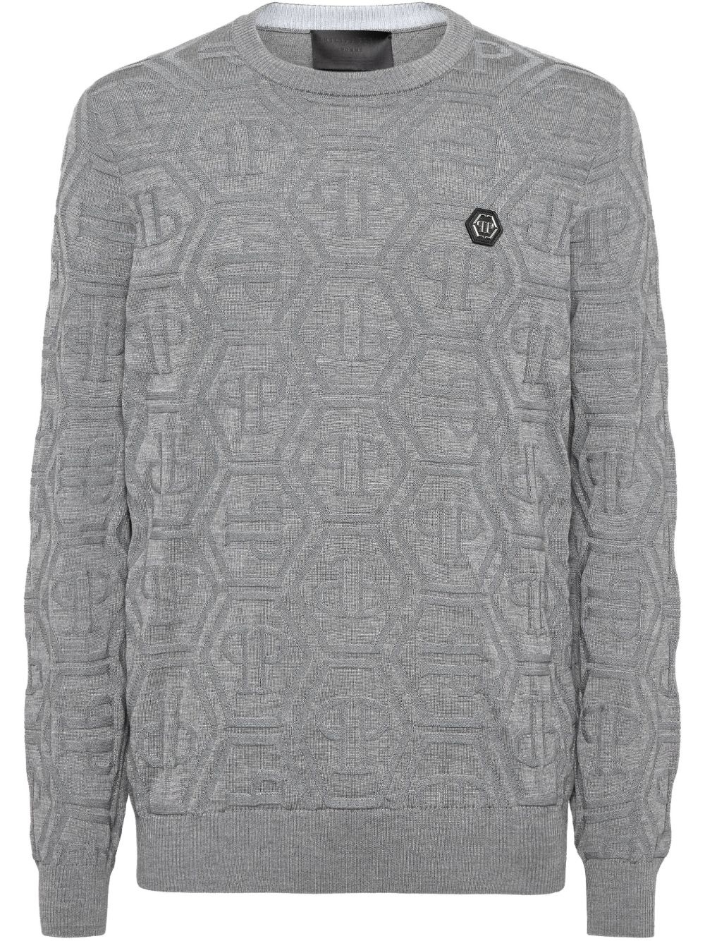 logo-patch jumper - 1
