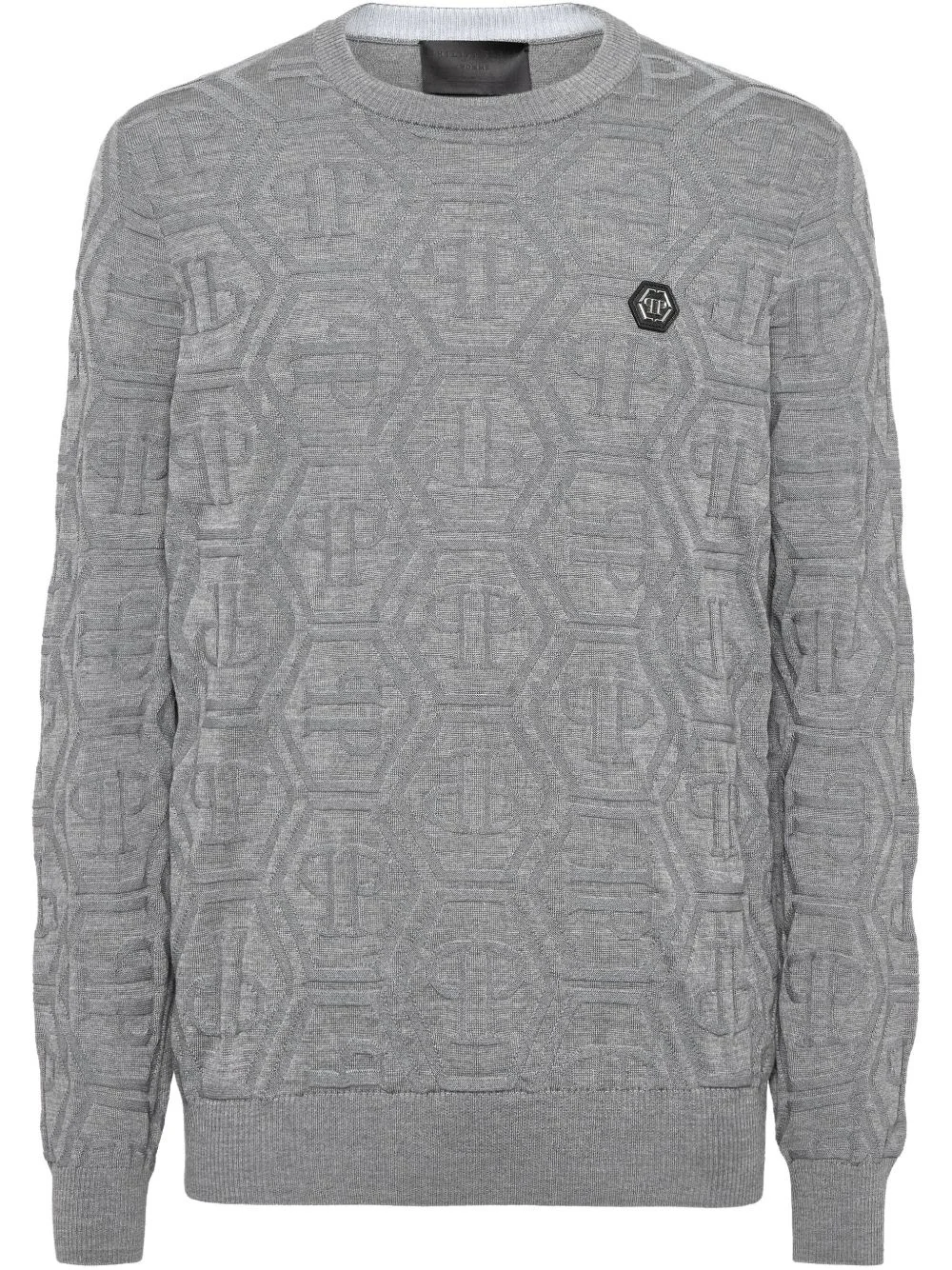 logo-patch jumper - 1