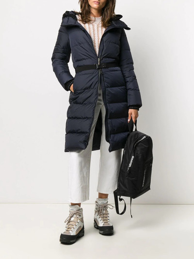 Herno belted padded coat outlook