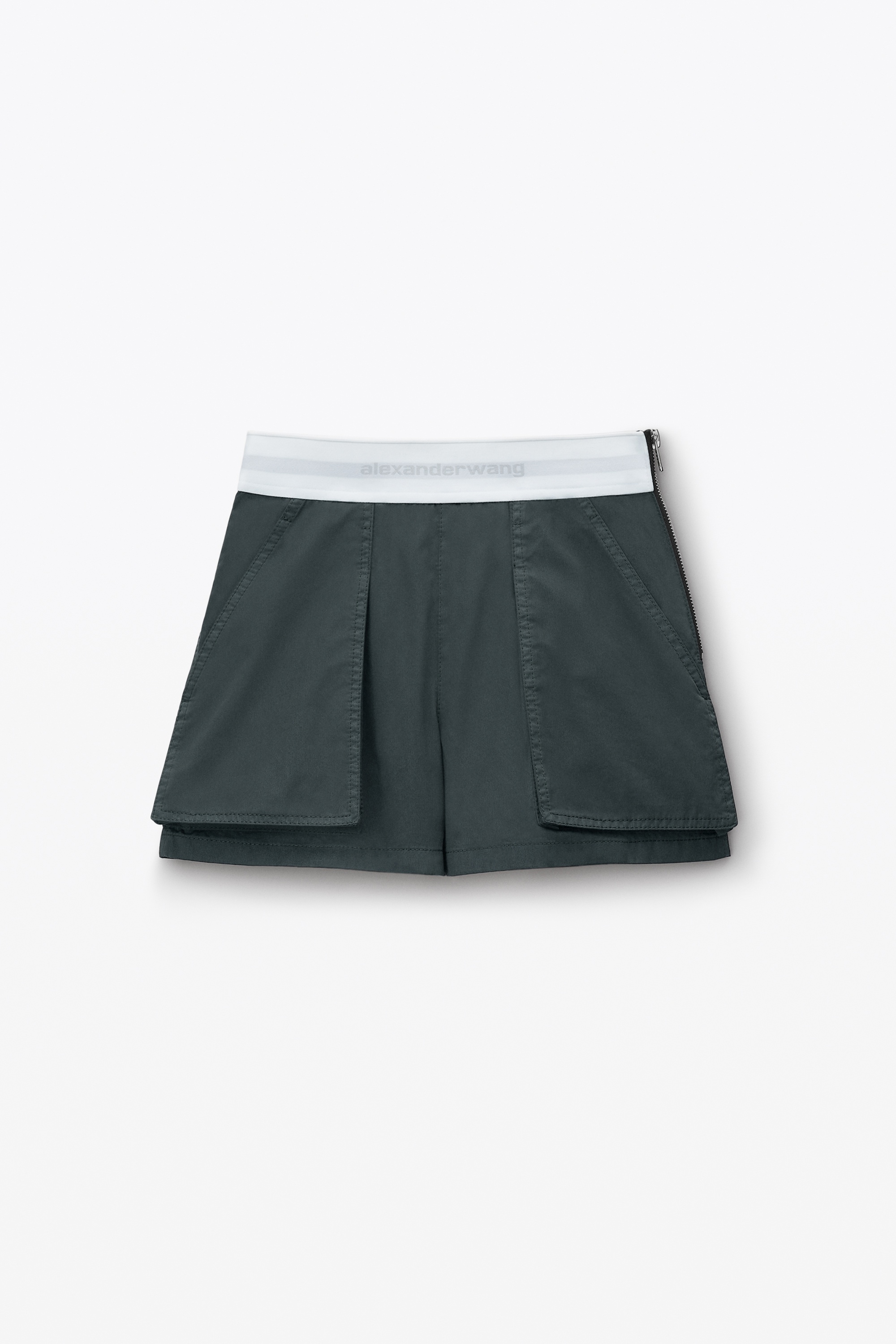 High-Waisted Cargo Rave Short - 1