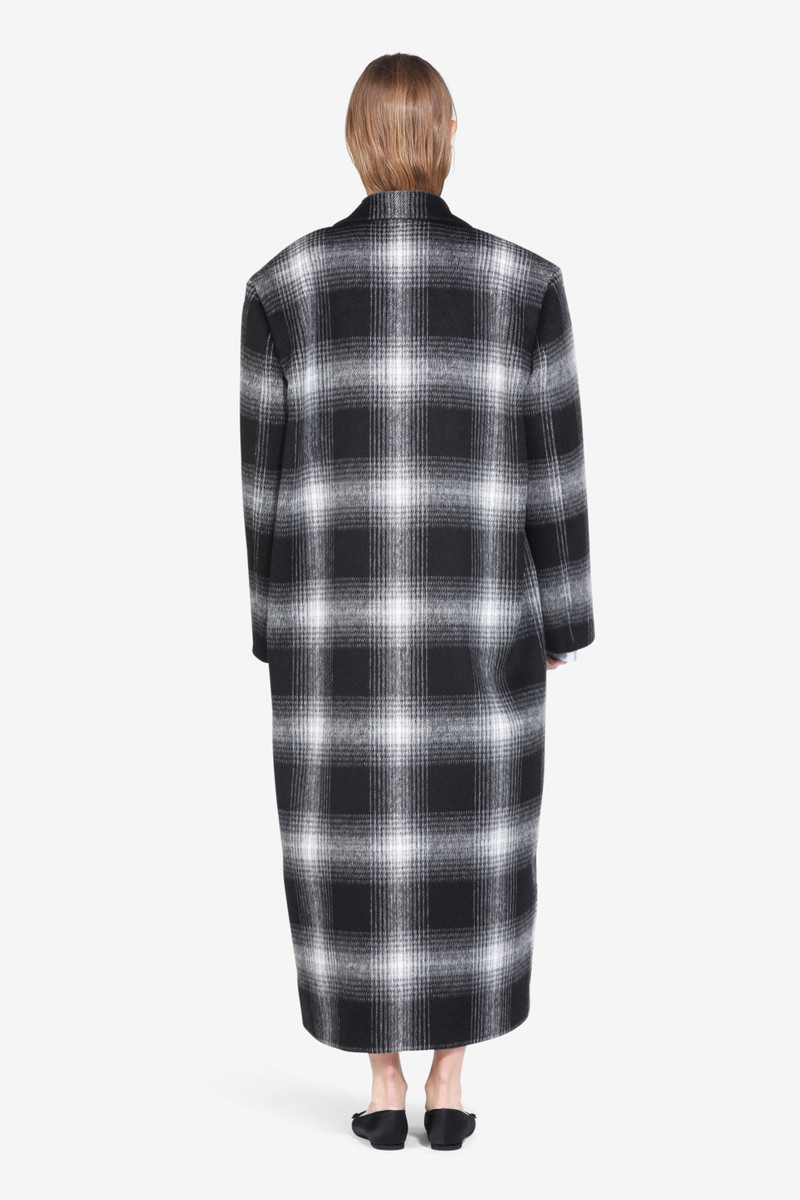 N°21 OVERSIZED CHECKED COAT outlook