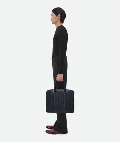 Bottega Veneta large classic intrecciato briefcase outlook