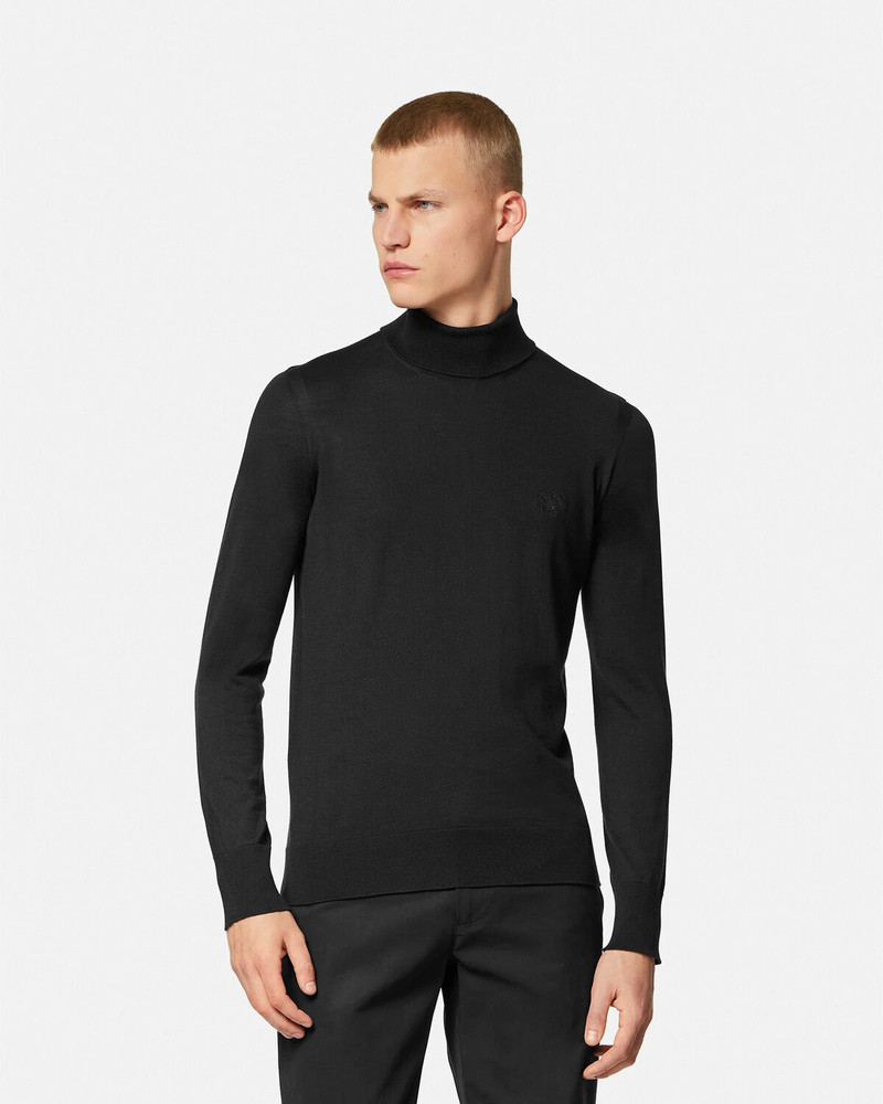 Embroidered Turtleneck Sweater 3