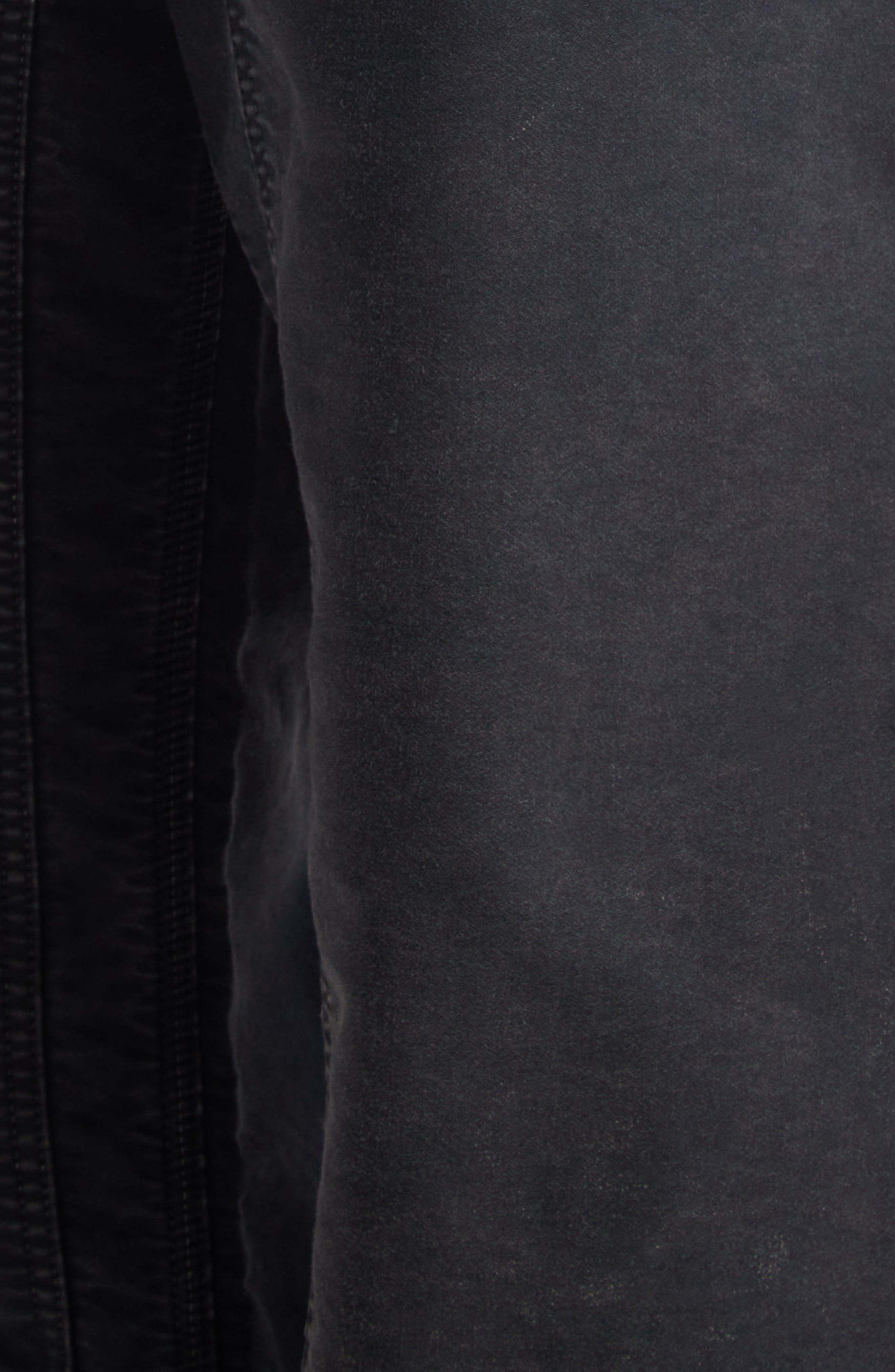 Maison Margiela Straight Leg Carpenter Jeans in Marbr Black at Nordstrom - 7
