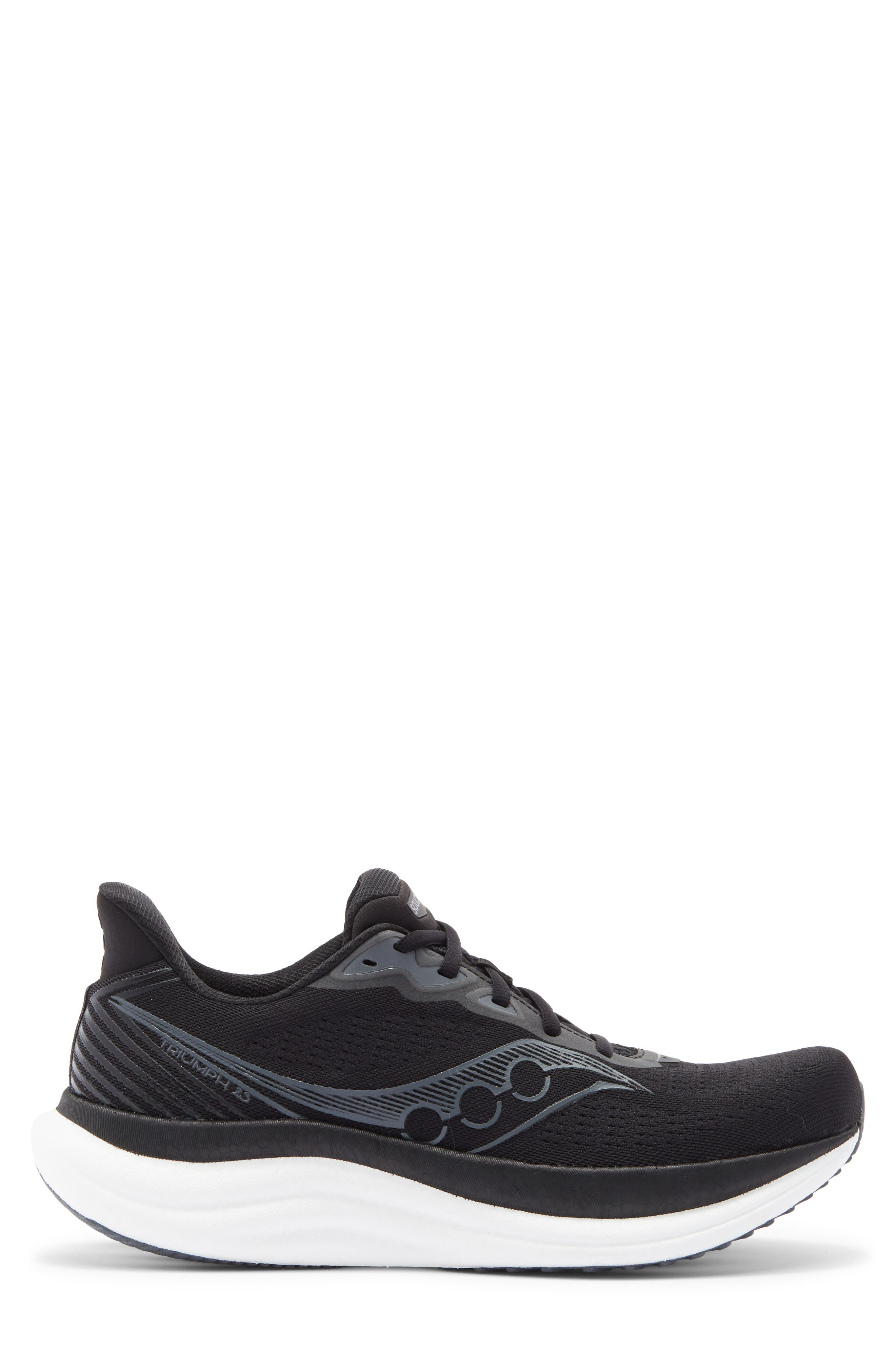 Saucony Triumph 23 Running Shoe in Black/White at Nordstrom - 3