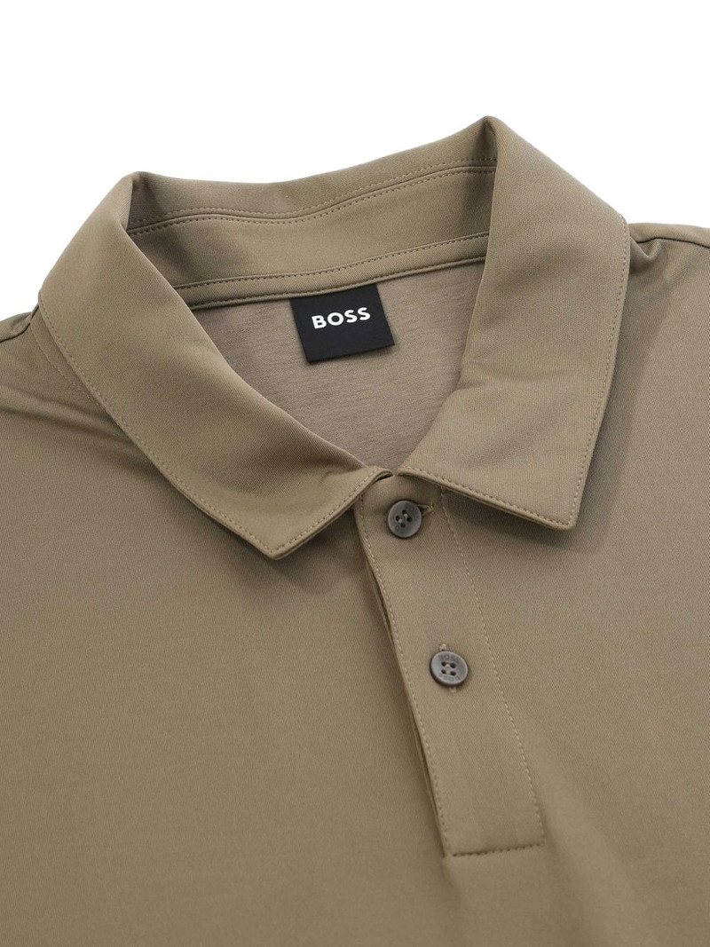 buttoned collar polo shirt 4