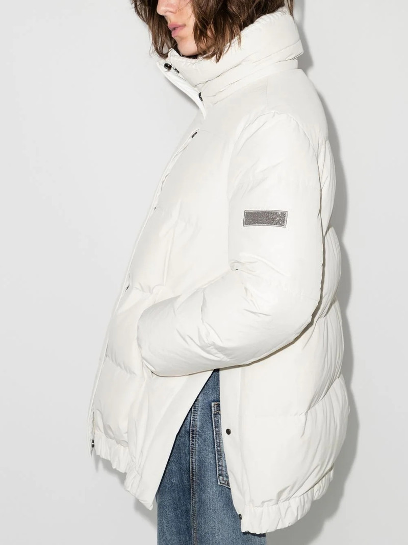 rhinestone-embellished padded jacket 4
