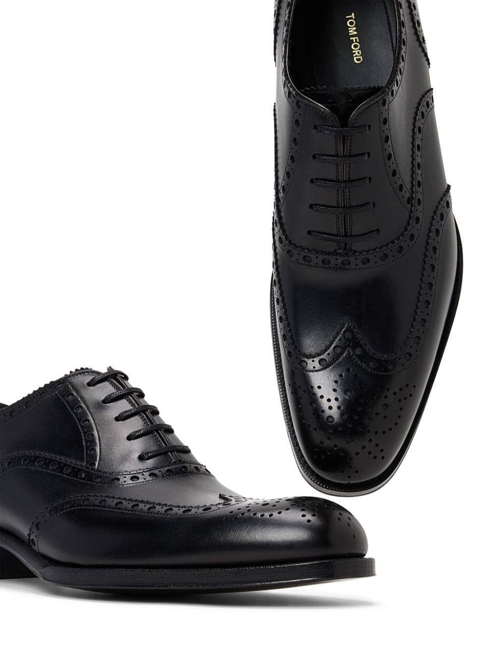 leather brogues - 4