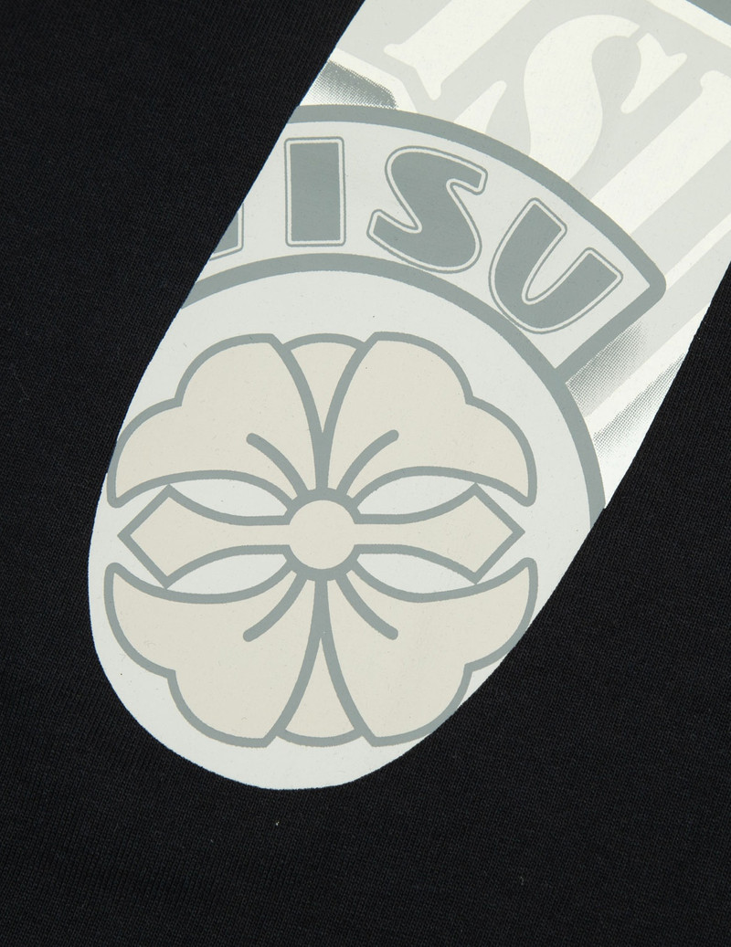 SEAGULL AND STACKED BADGE PRINT DAICOCK RELAX FIT T-SHIRT 7