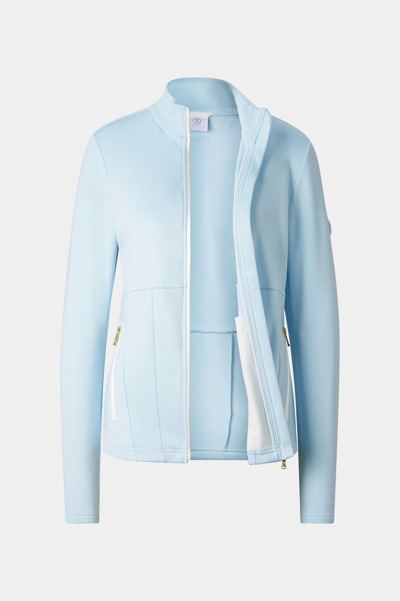 Arlena Mid-Layer Jacket in Light Blue 2