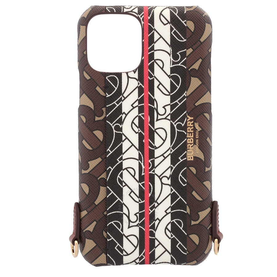 Burberry Monogram Stripe iPhone 11 Pro Case Lanyard - 1