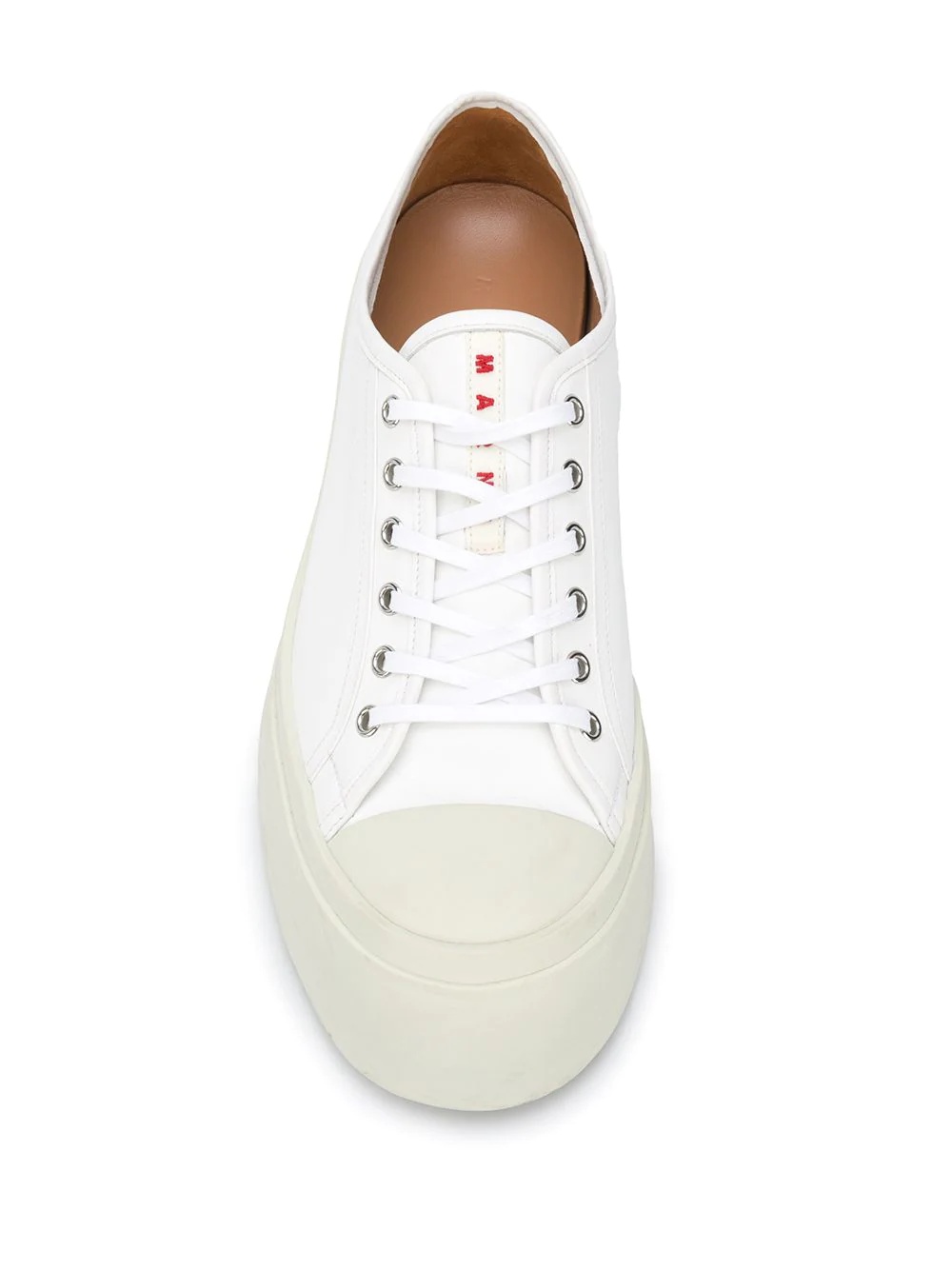 platform low-top sneakers - 4