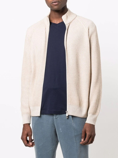 Brunello Cucinelli zip-up cashmere jumper outlook