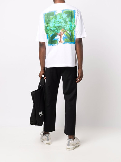 Off-White Arrows Tree print T-shirt outlook