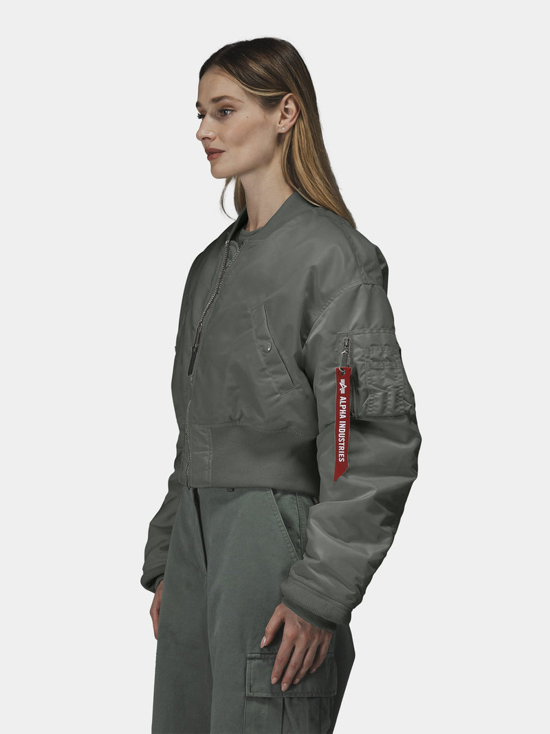 CROPPED MA-1 FLIGHT JACKET WOMENS (SEASONAL) 3