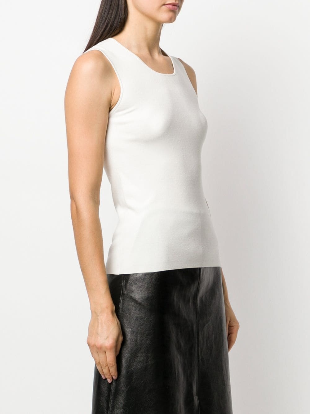 stretch jersey vest top - 3
