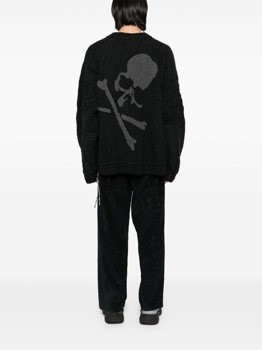 logo-jacquard jumper - 4
