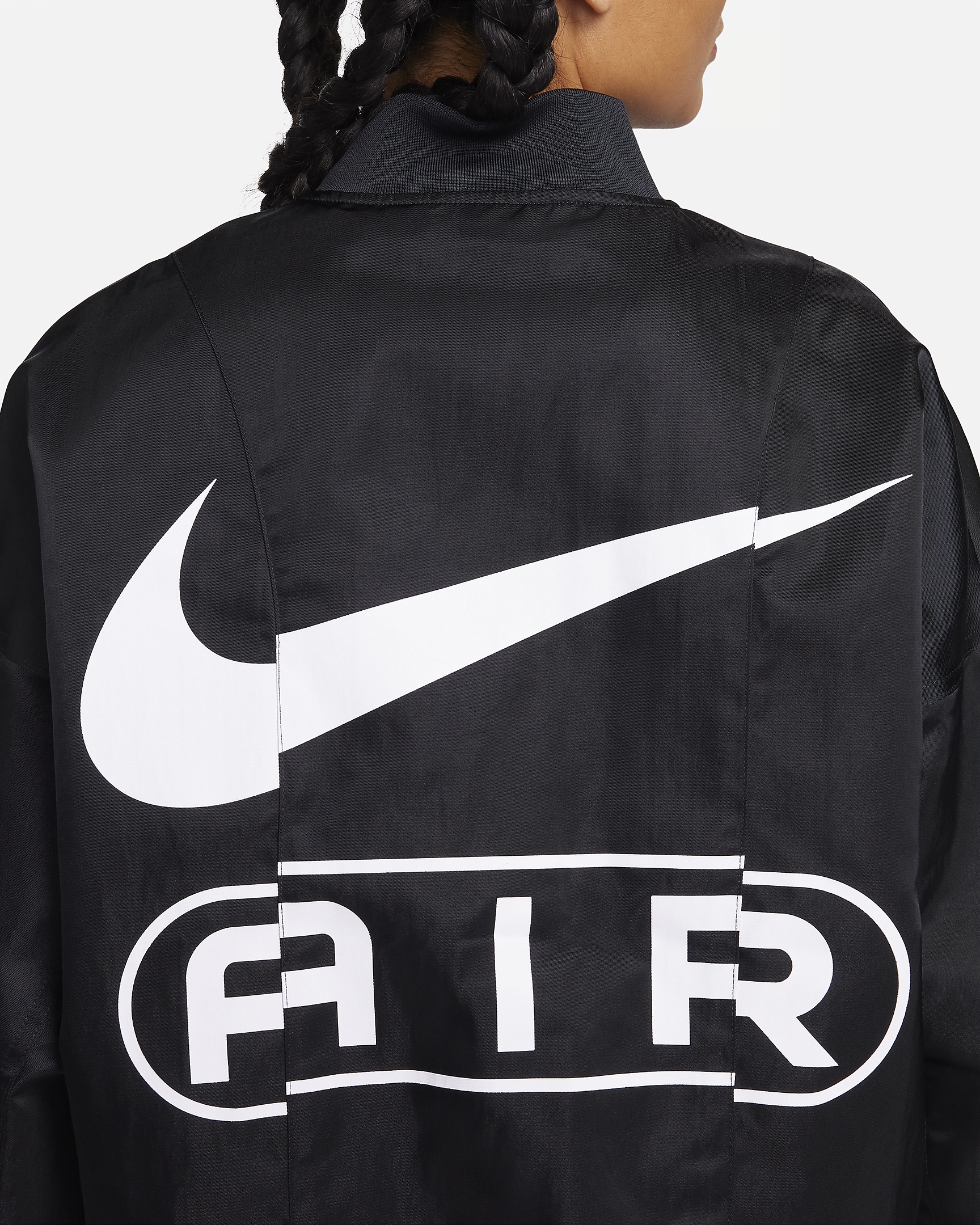 Nike Air Women's Oversized Woven Bomber Jacket - 8