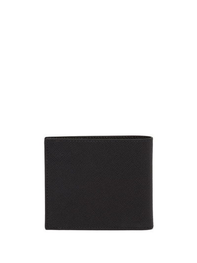 Prada Saffiano leather bifold wallet outlook