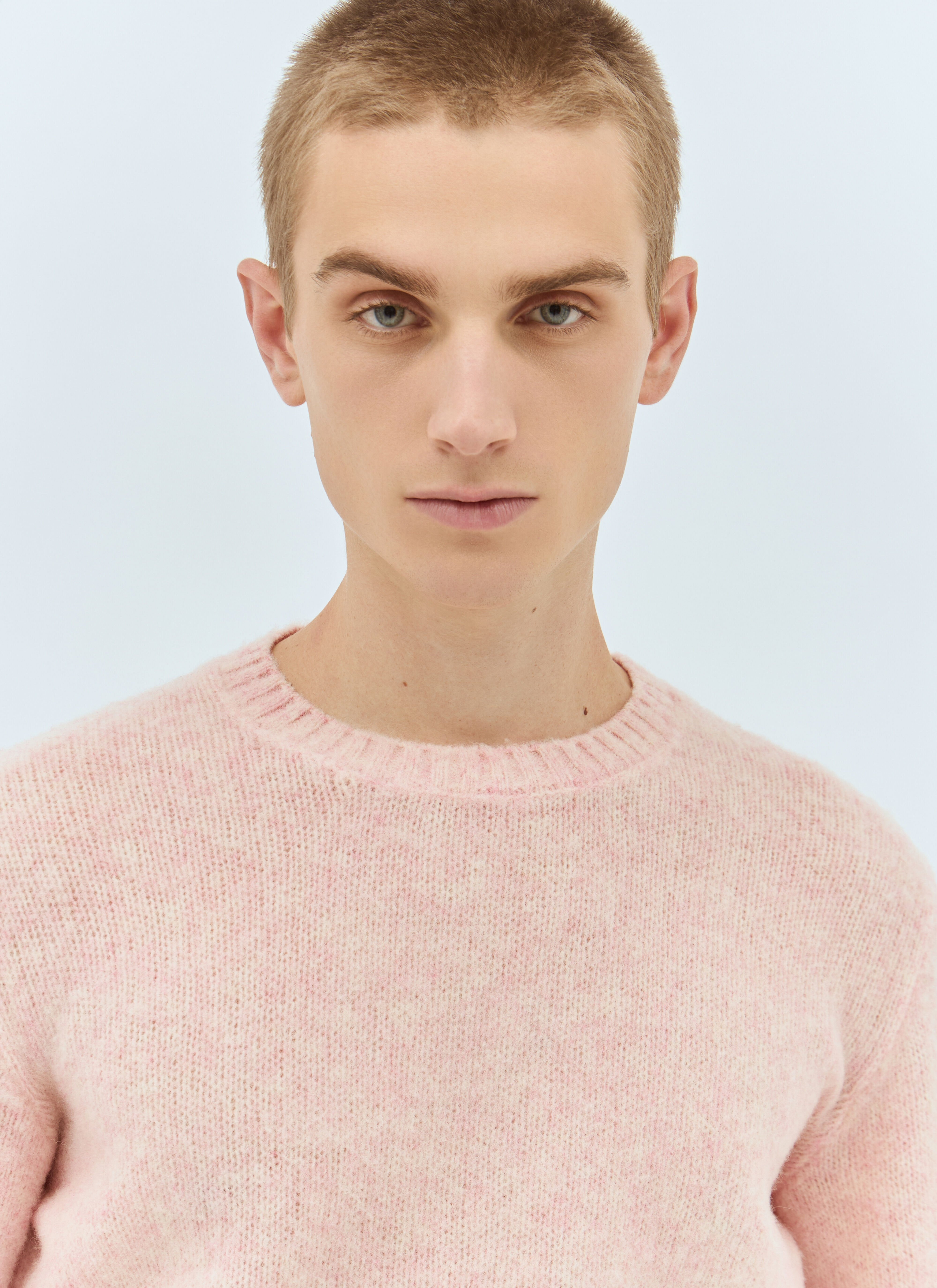 Shetland Wool Crewneck Sweater - 3