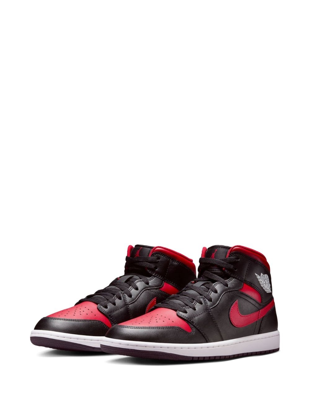 Jordan 1 Mid "Bred Twist - Black/Varsity Red/Summit White" sneakers - 2