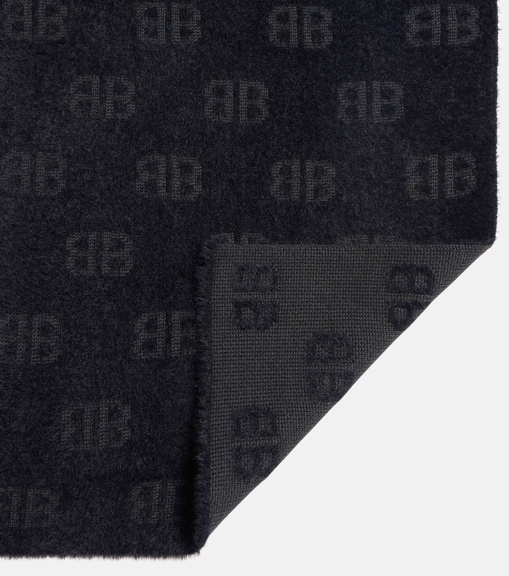 BB wool-blend scarf - 5