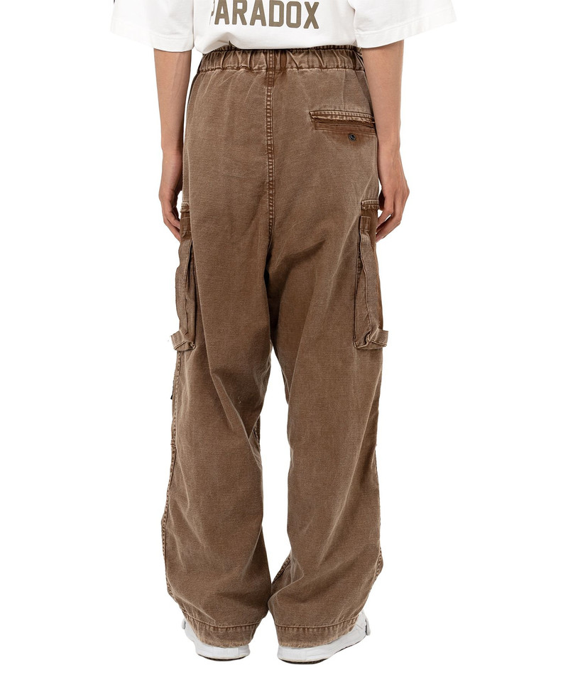 Cotton Satin Cargo Pants 13