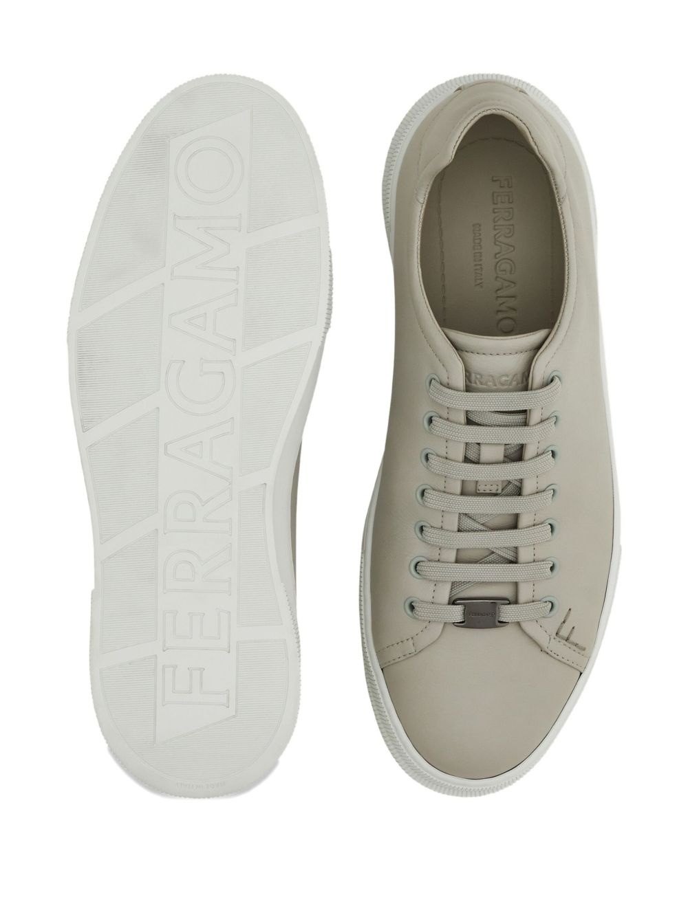 leather sneakers - 5