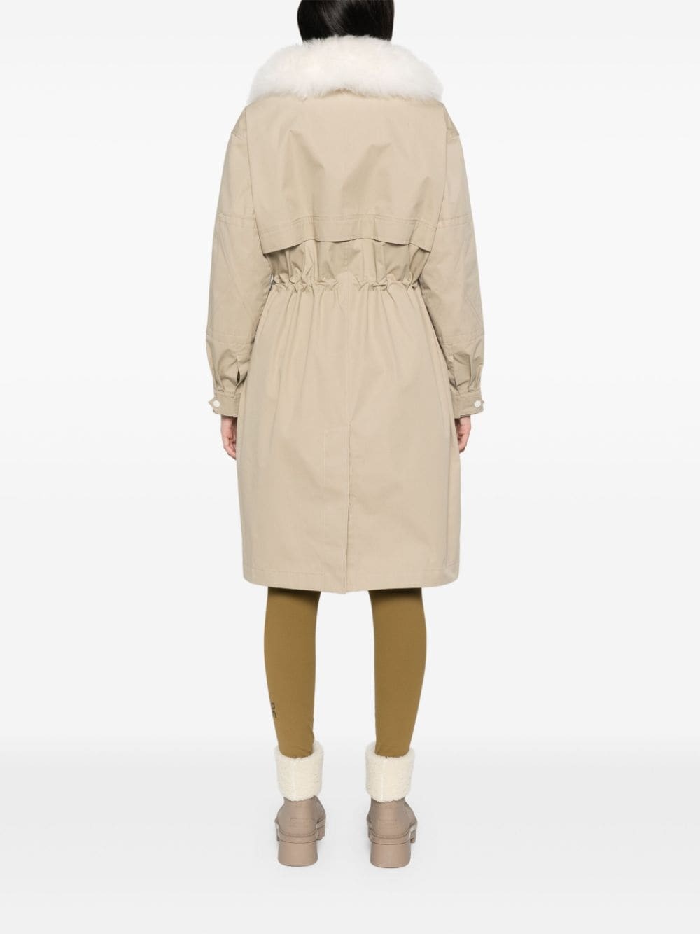 fur-detailed parka - 4