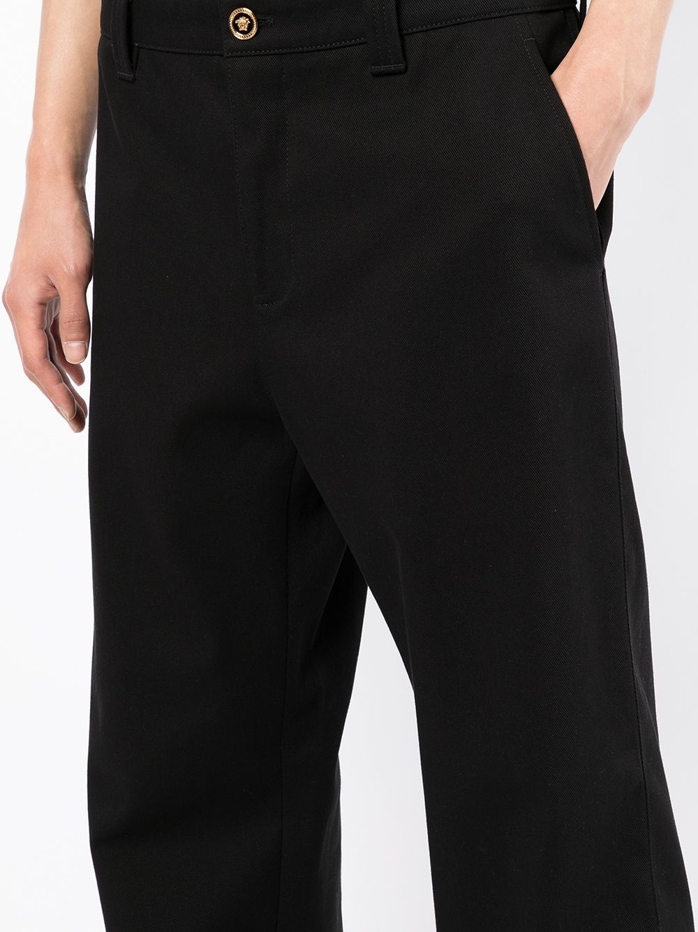 straight-leg trousers - 5