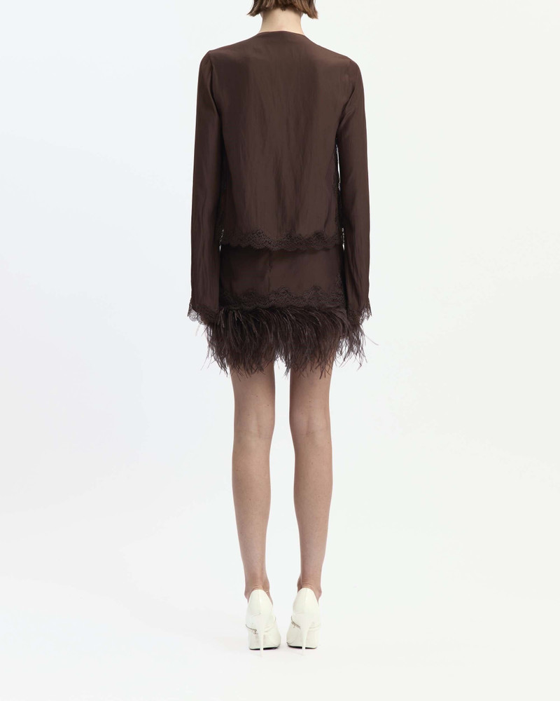 ANVI CARDIGAN IN SATIN 4