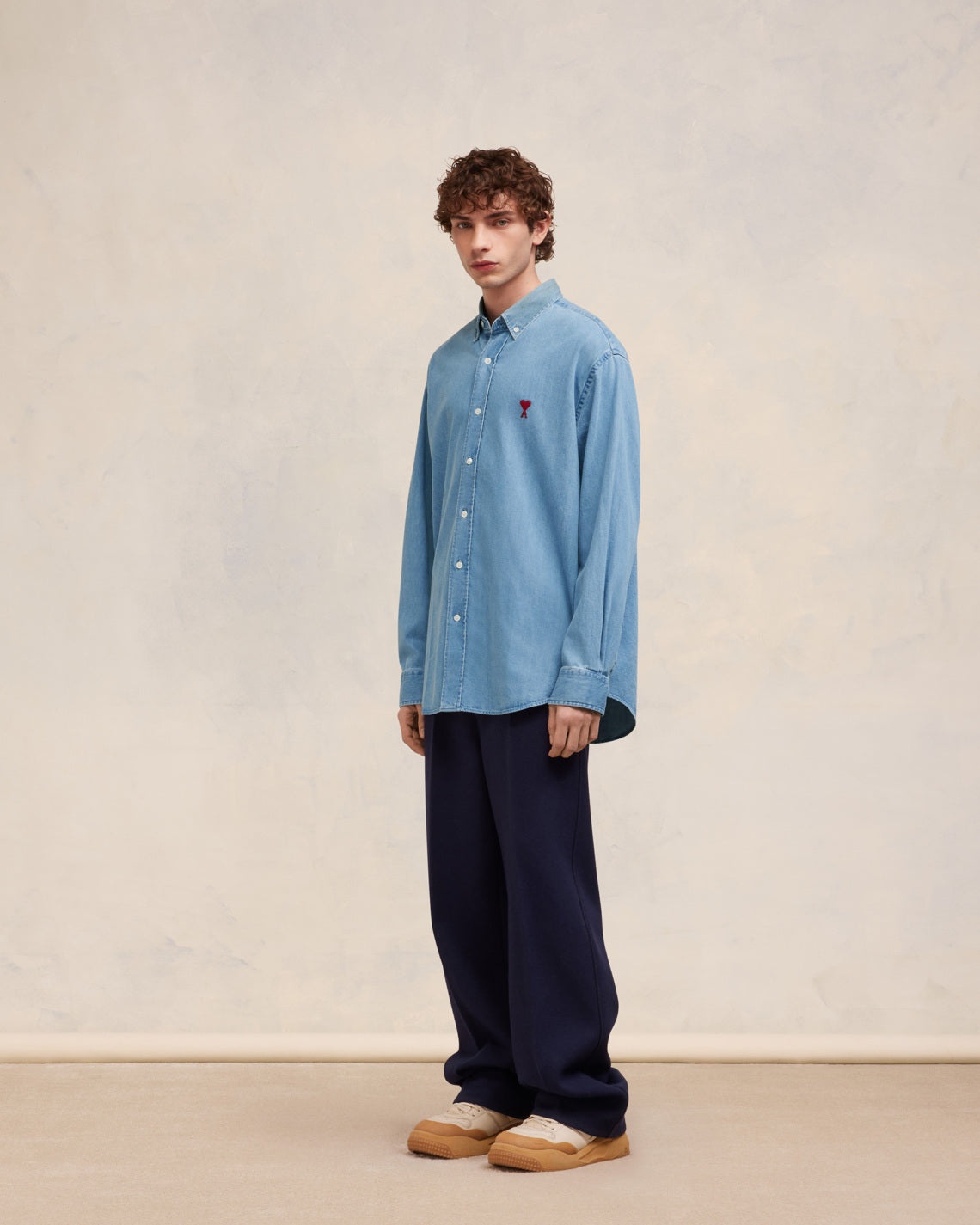AMI DE COEUR DENIM SHIRT - 5