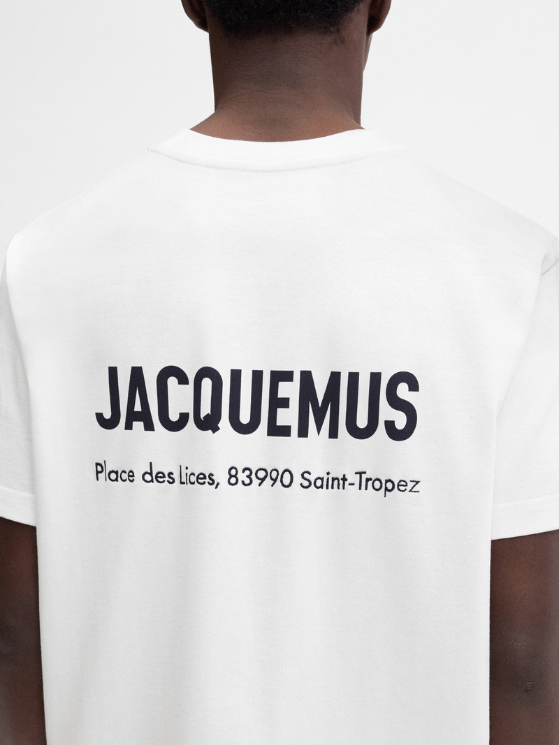 The Saint Tropez Place des Lices address t-shirt 4